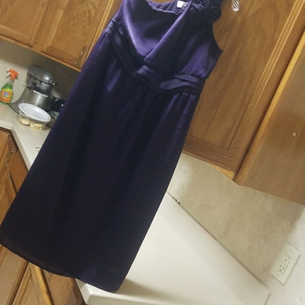 TEVOLIO DRESS PURPLE WOMENS SIZE 6 - Picture 13 of 16